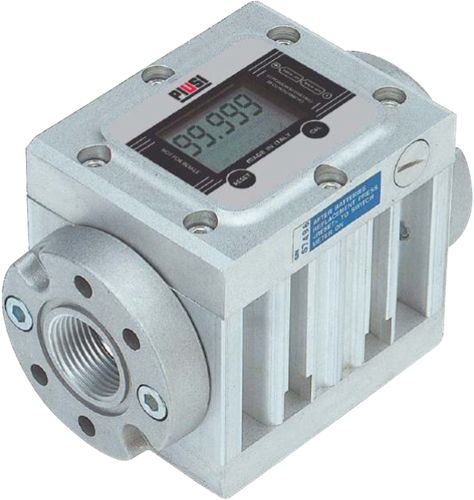 Diesel meter met digitale uitlezing